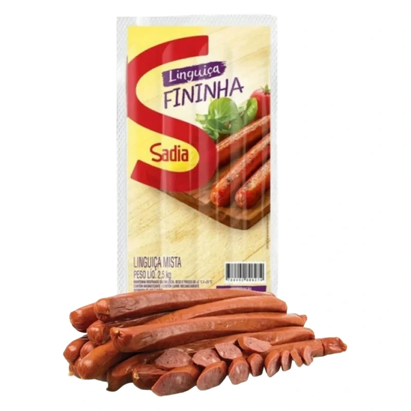 Linguiça Mista Fina Defumada Sadia kg