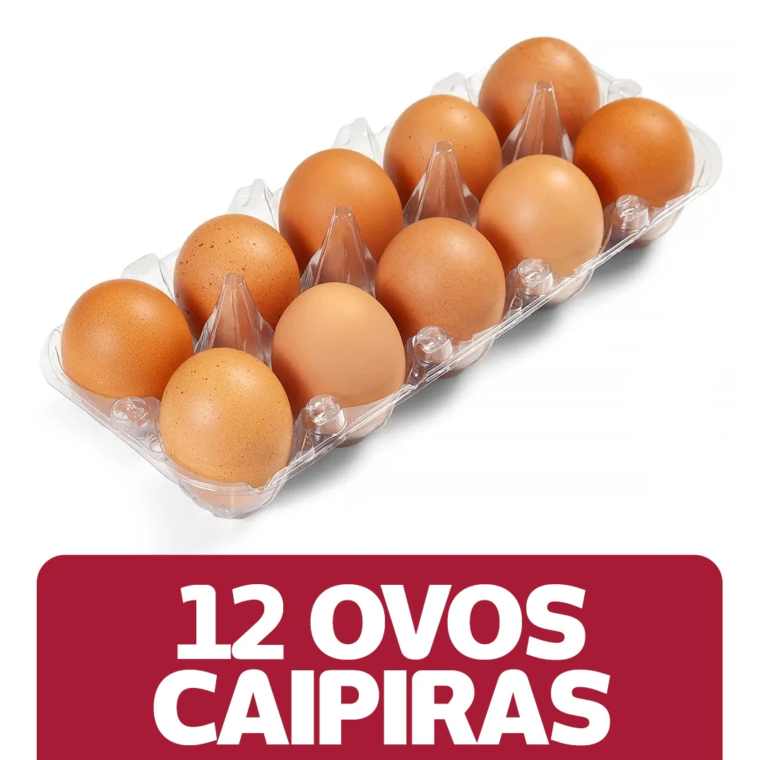 Ovo A Extra Vermelho Cart 12 Unidades