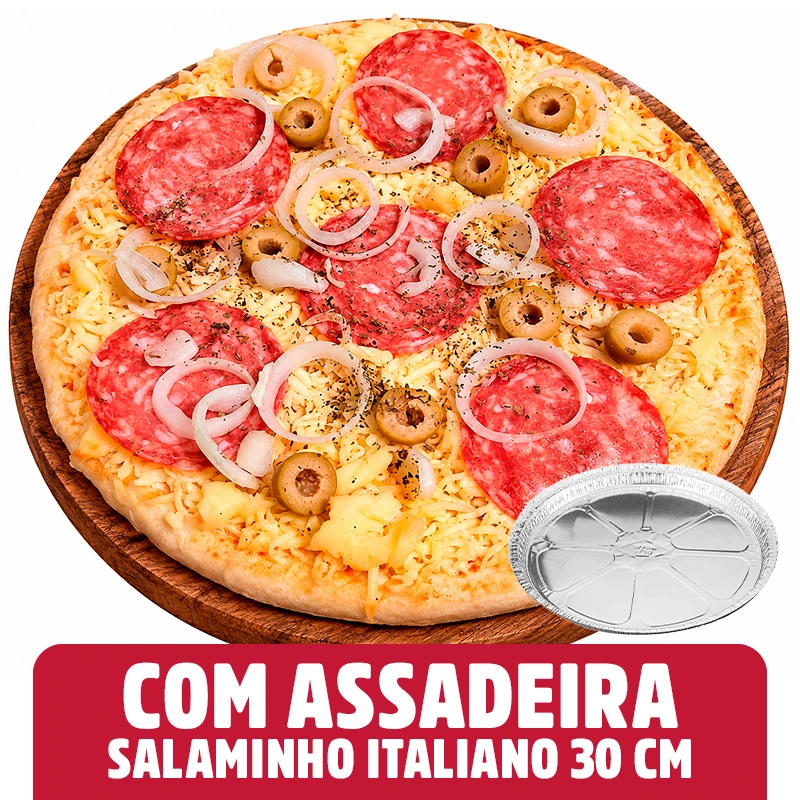 Pizza Salaminho AeF com Assadeira