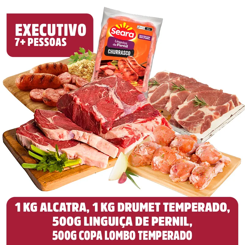 Kit Churrasco Executivo 7 Pessoas AeF