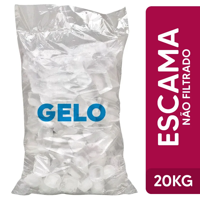 Gelo Escama Saco 20kg