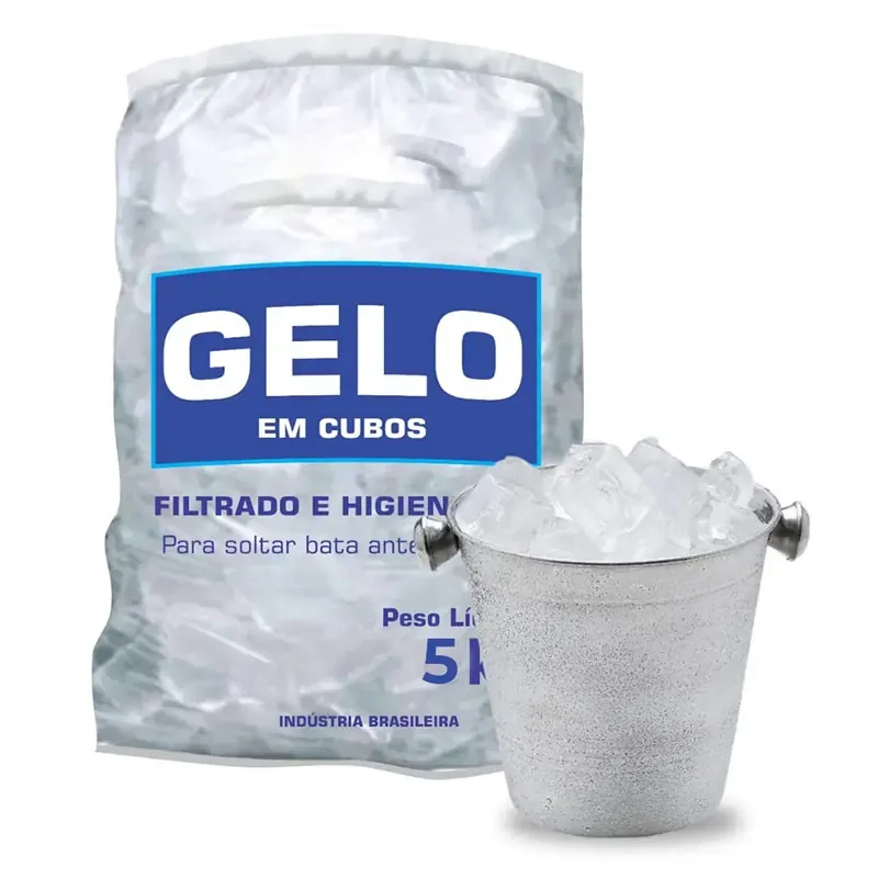 Gelo Filtrado Saco 5kg