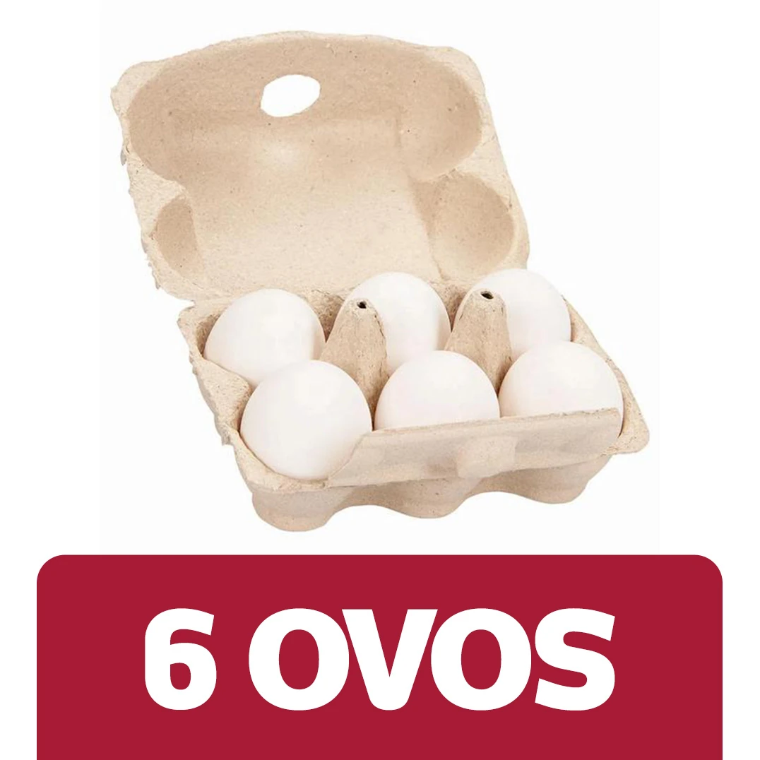 Ovo A Extra Branco Cart 6 Unidades