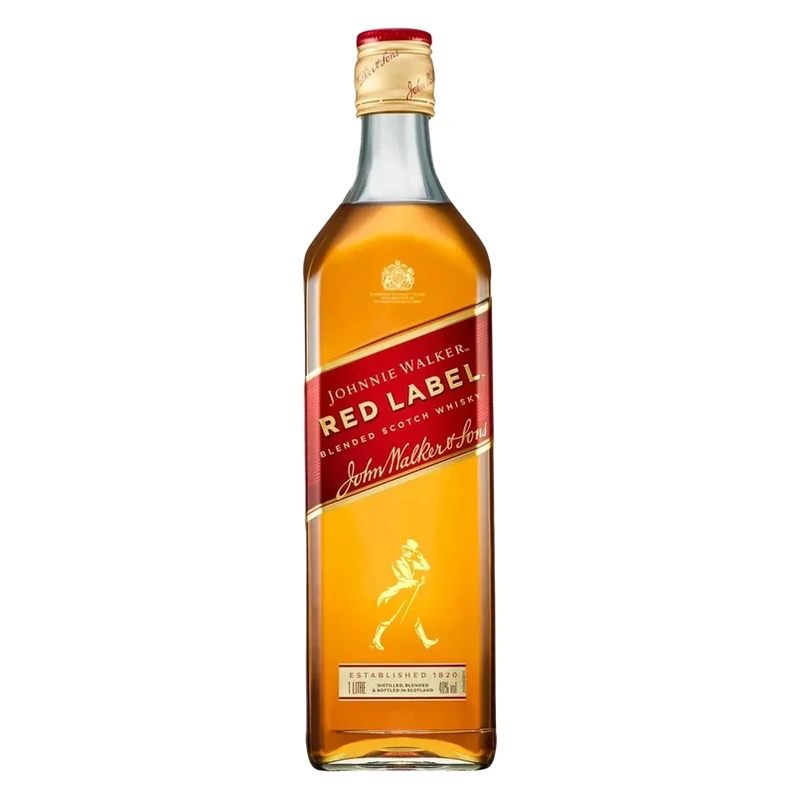 Whisky Importado Red Label Johnnie Walker Garrafa 1L