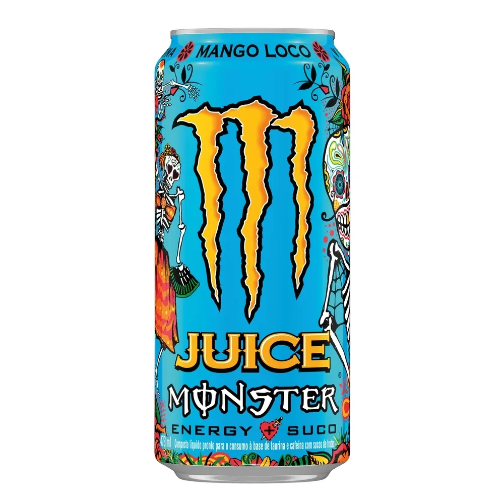 Bebida Energética Juice Mango Loco Monster Lata 473ml