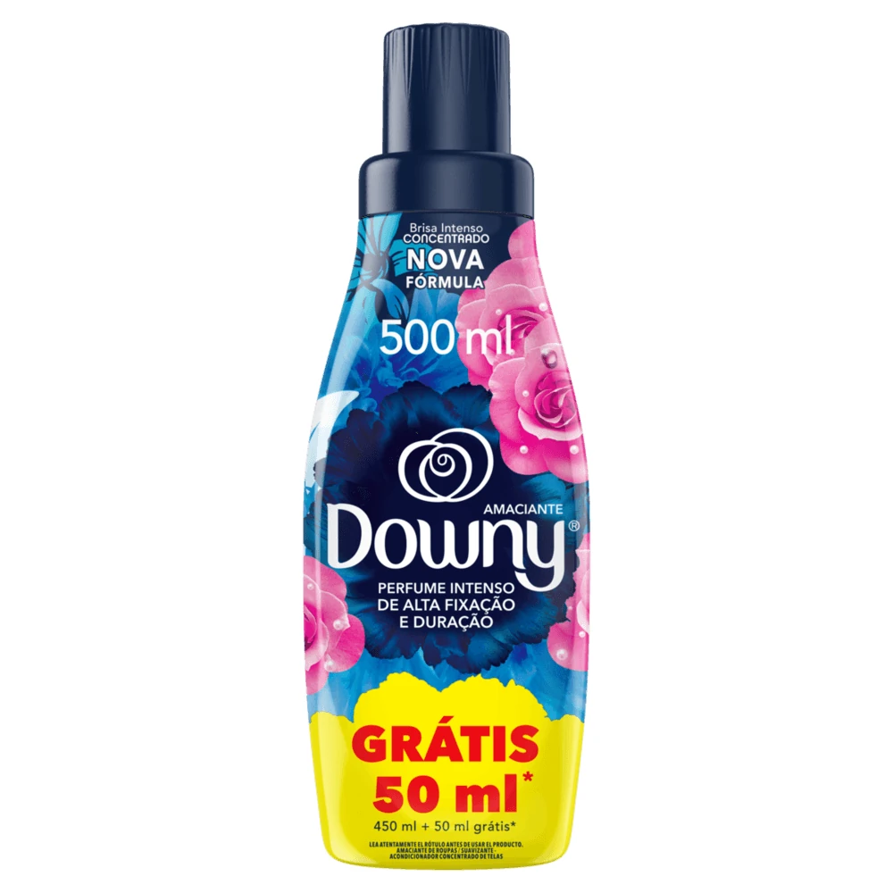 Amaciante Roupa Concentrado Brisa Intensa Downy Frasco 500ml