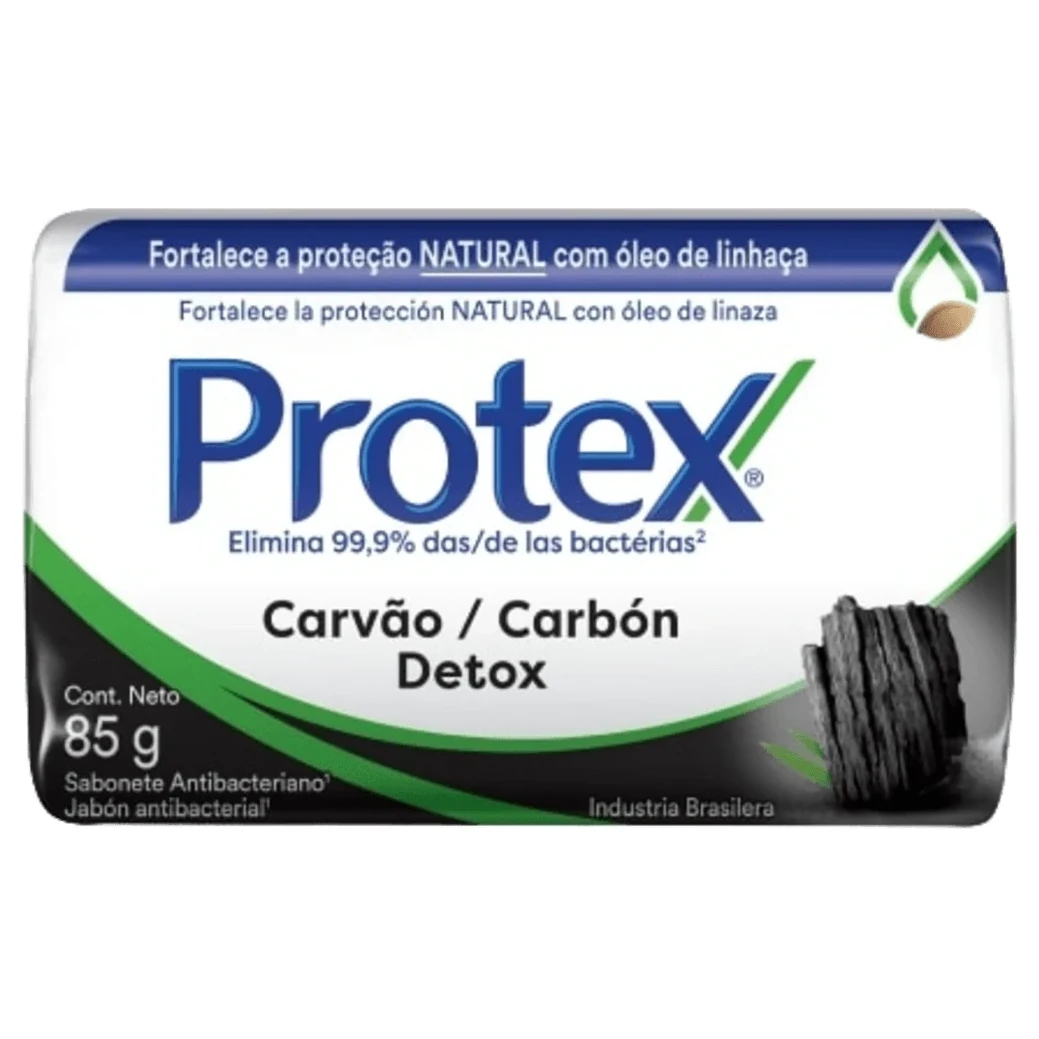 Sabonete Bactericida Carvao Protex 85g