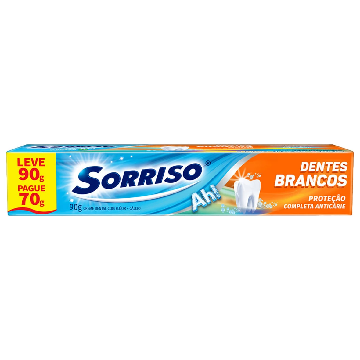 Creme Dental Dentes Brancos Sorriso Caixa 90g