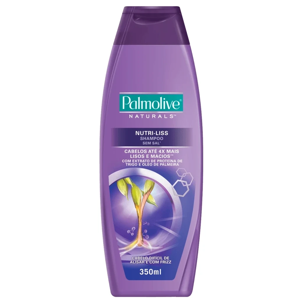 Shampoo Lisos Radiantes Palmolive Frasco 315ml