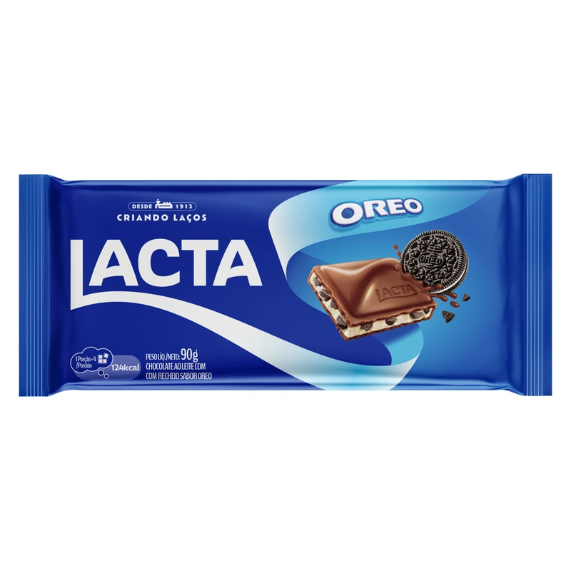 Chocolate Barra Lacta Oreo Recheado 80g