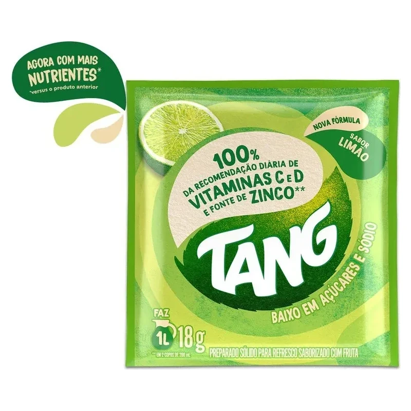 Refresco Limão Tang Envelope 18g