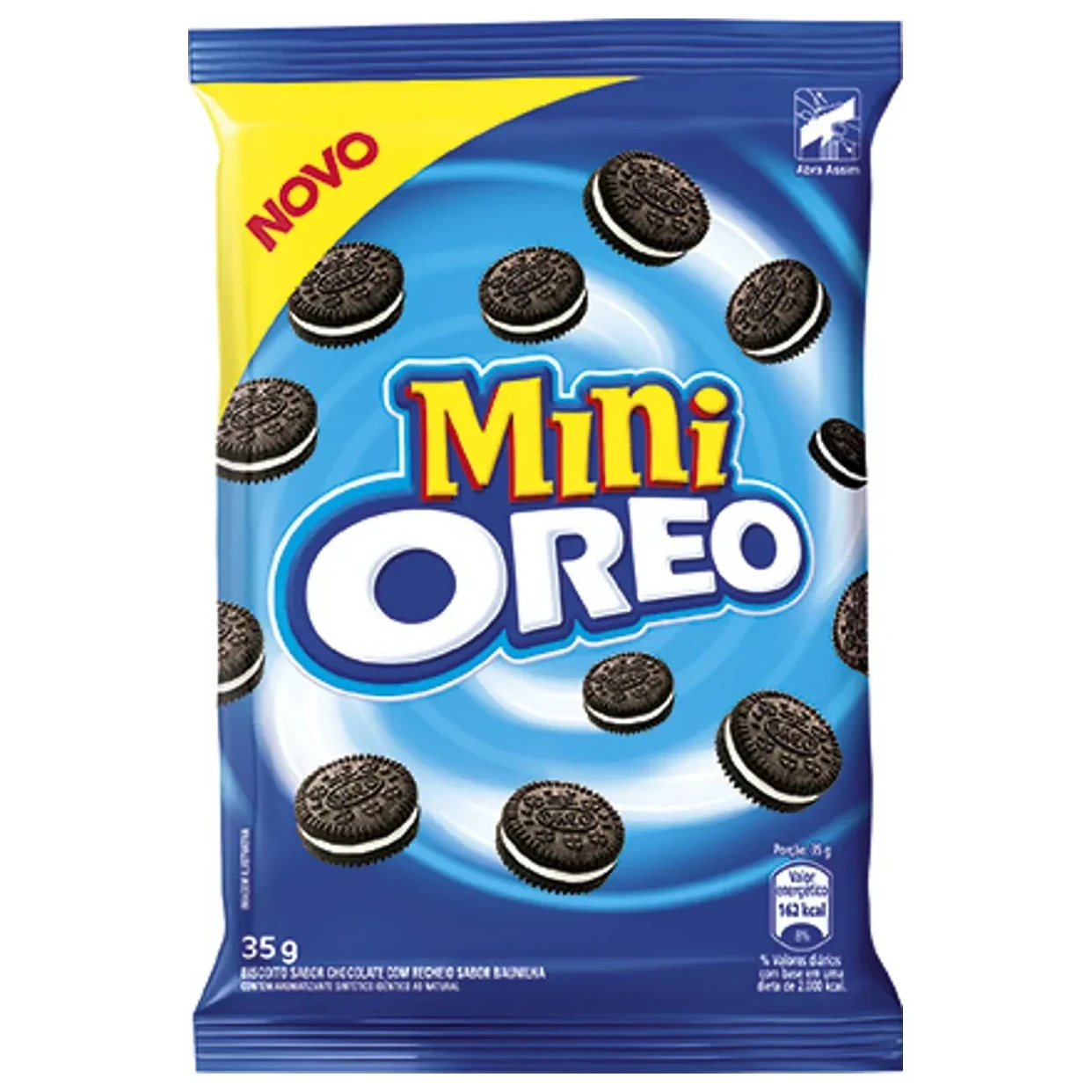 Biscoito Recheado Mini Oreo Pacote 35g
