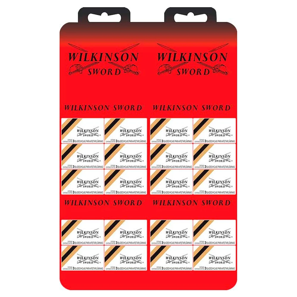 Lamina Barbear Sword Wilkinson Caixa 3 Unidades