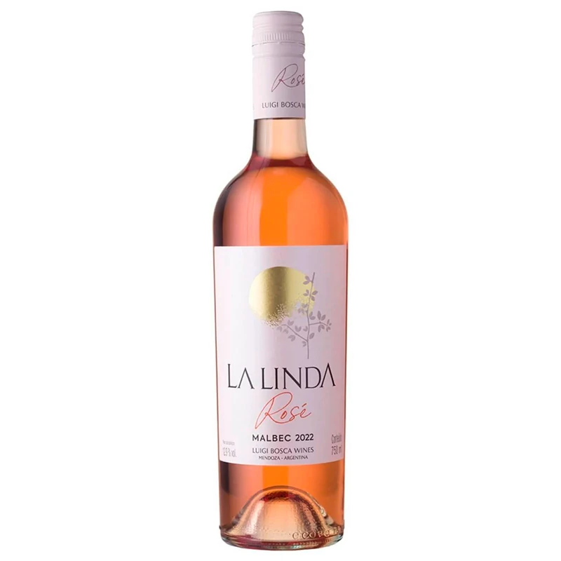 Vinho Rosé Argentino Luigi Bosca La Linda Malbec 750ml