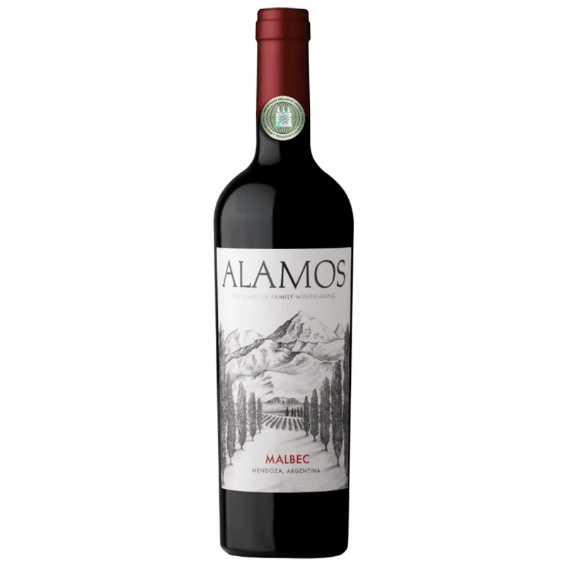 Vinho Tinto Argentino Alamos Malbec 750ml