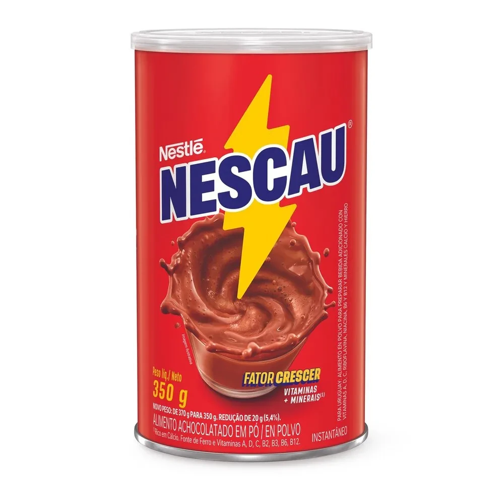 Alimento Achocolatado Pó 2.0 Nescau Lata 350g