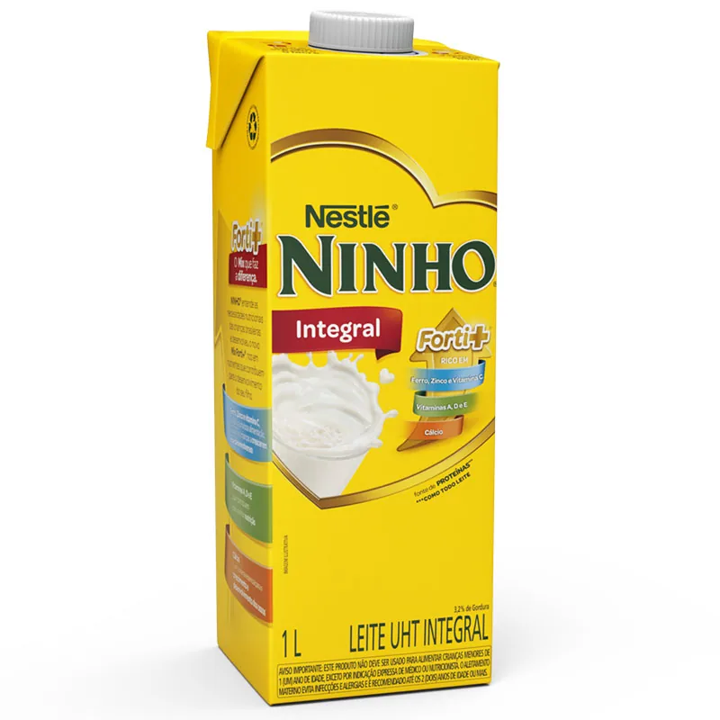 Leite Longa Vida UHT Integral Ninho Caixinha 1L
