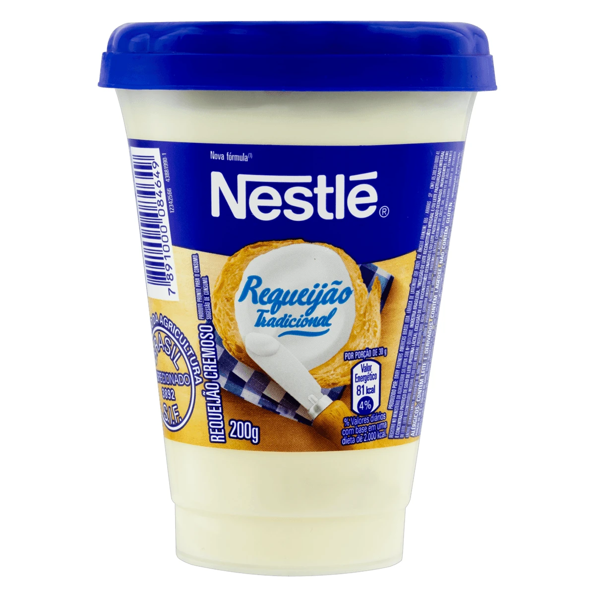 Requeijão Cremoso Tradicional Nestle Pote 200g
