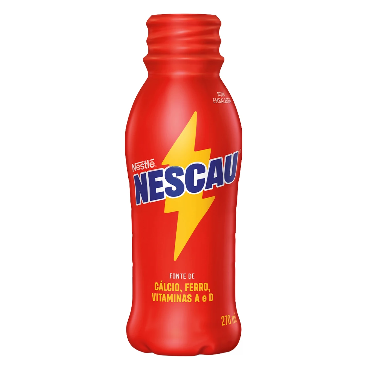 Bebida Lactea UHT Nescau Shake Nestle Garrafa 270ml