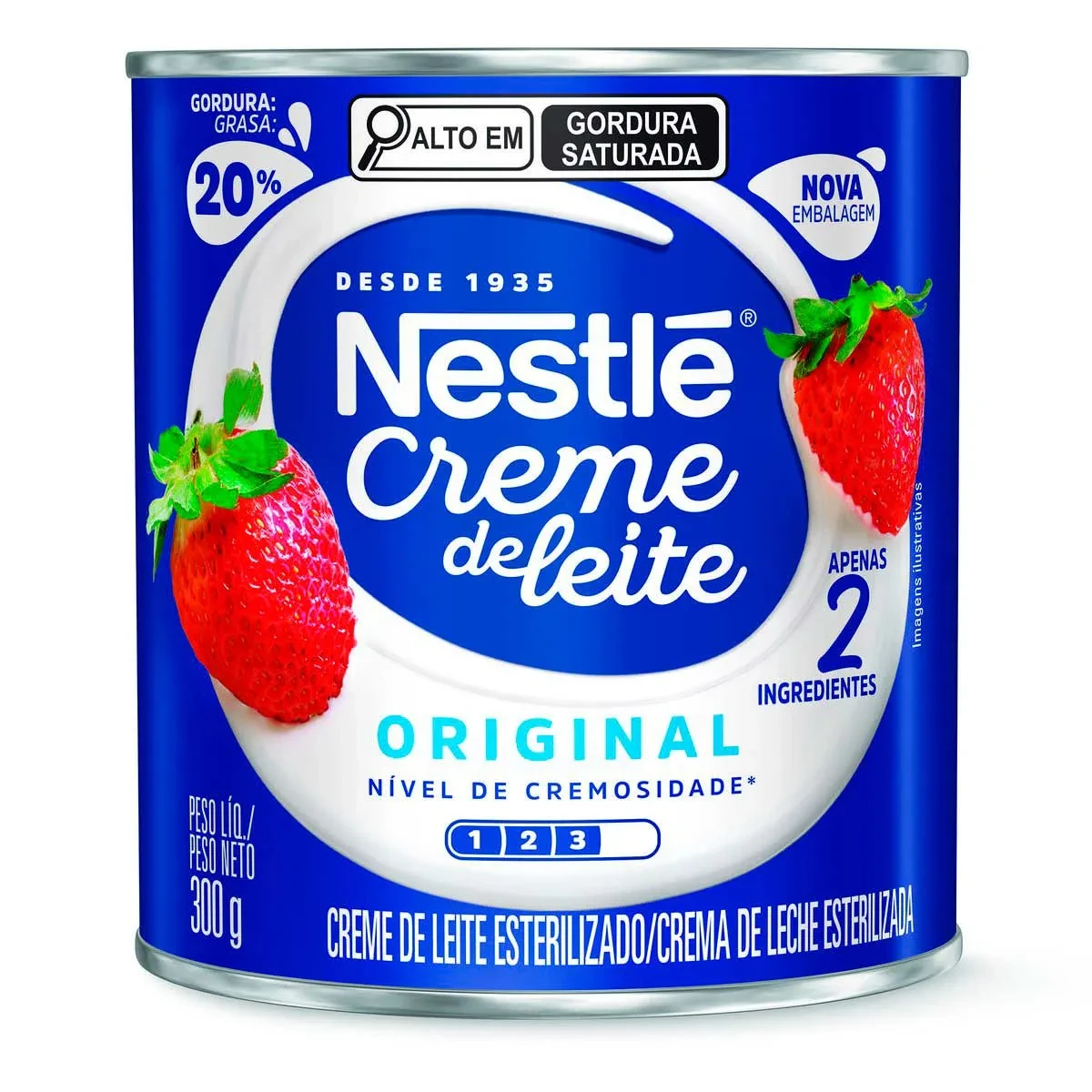 Creme de Leite UHT Nestle Lata 300g