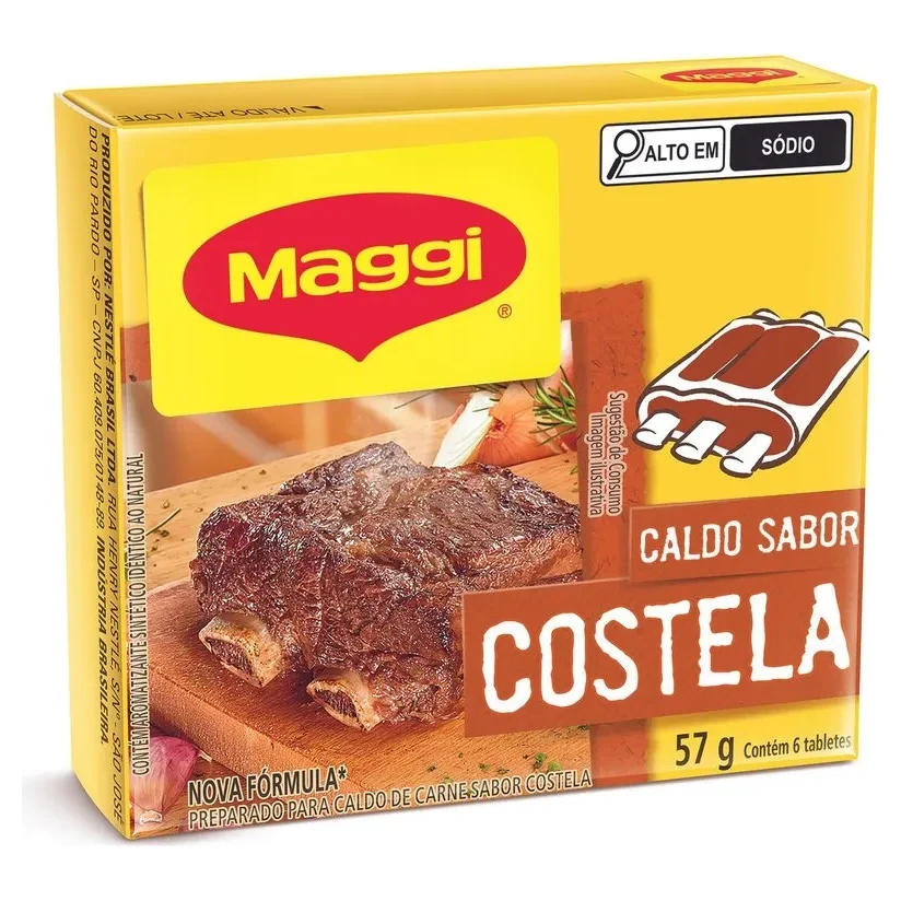 Caldo Tablete Costela Maggi Caixa 57g