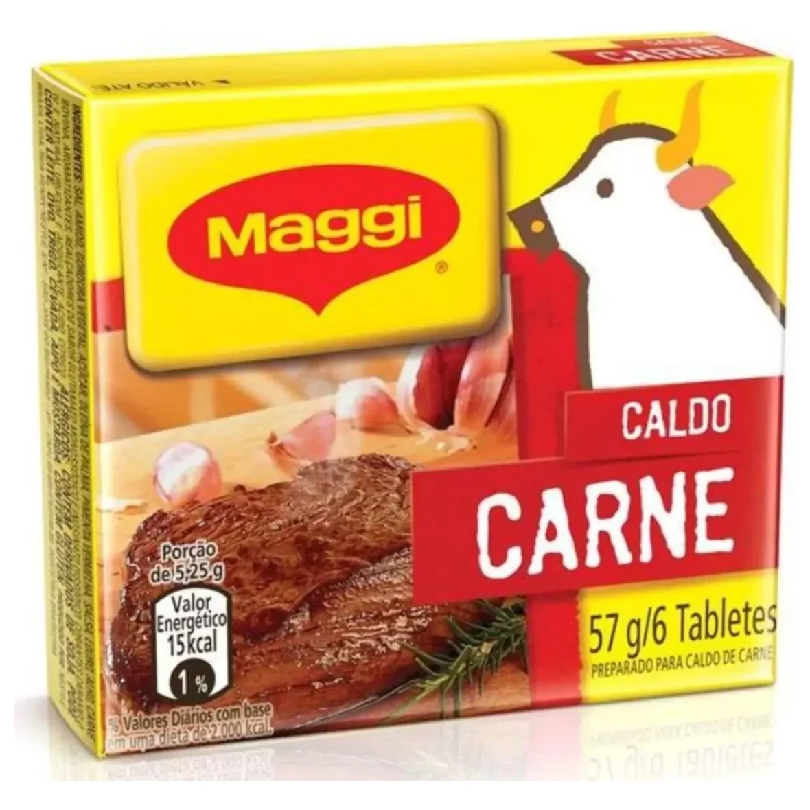 Caldo Tablete Carne Maggi Caixa 57g