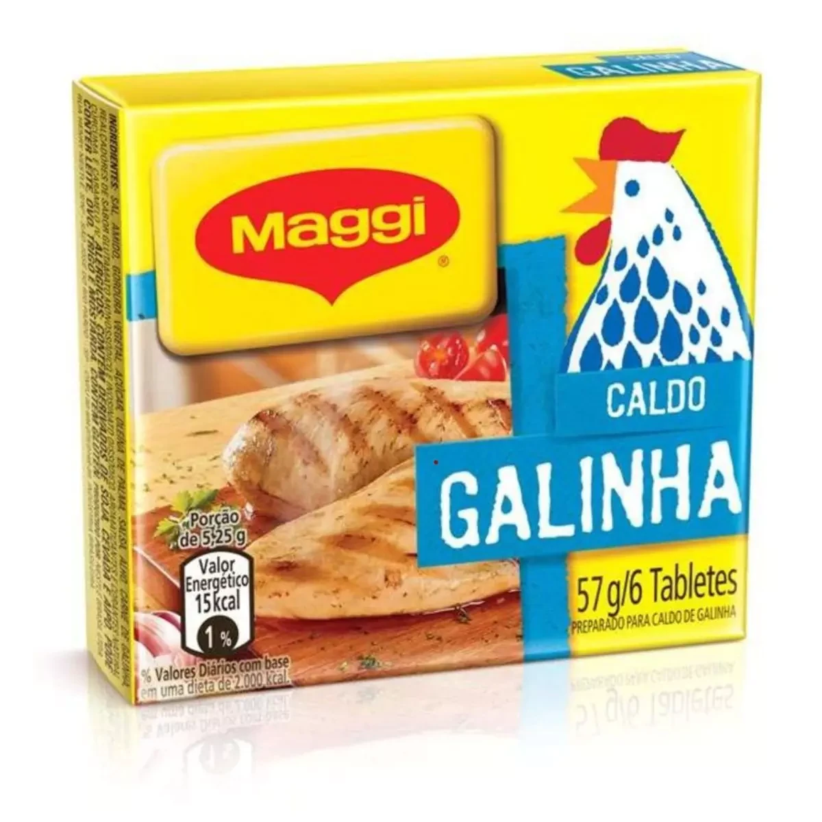 Caldo Tablete Galinha Maggi Caixa 57g
