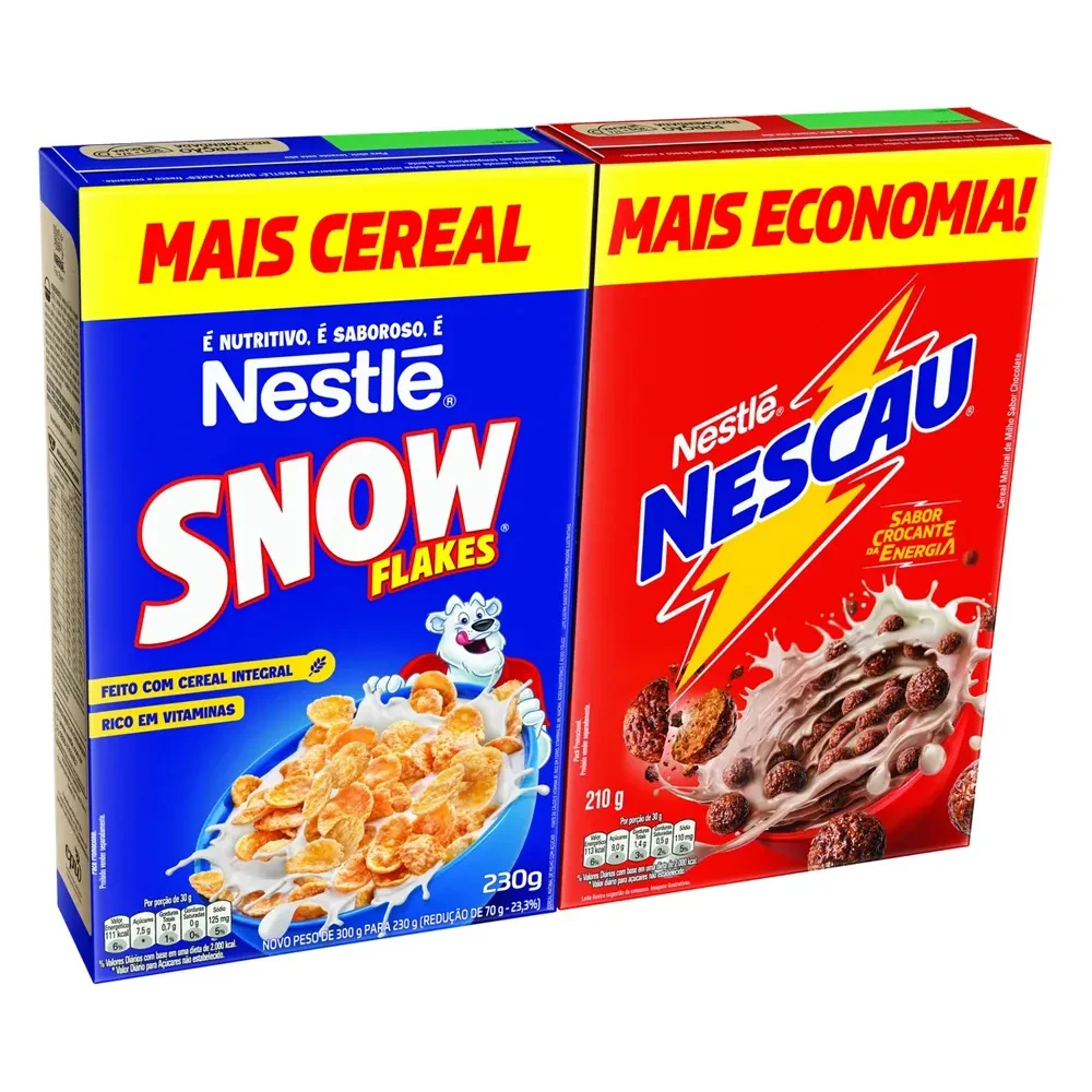 Cereal Matinal Snow Flakes Caixa 230g