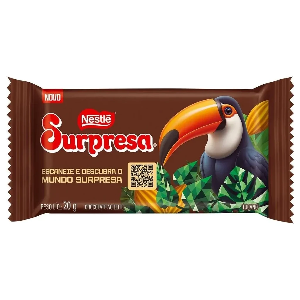 Chocolate Barra Surpresa Nestle 20g