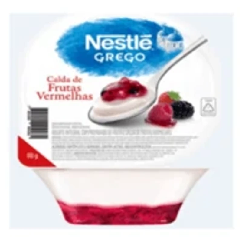 Iogurte Grego Frutas Vermelhas Nestle Pote 90g