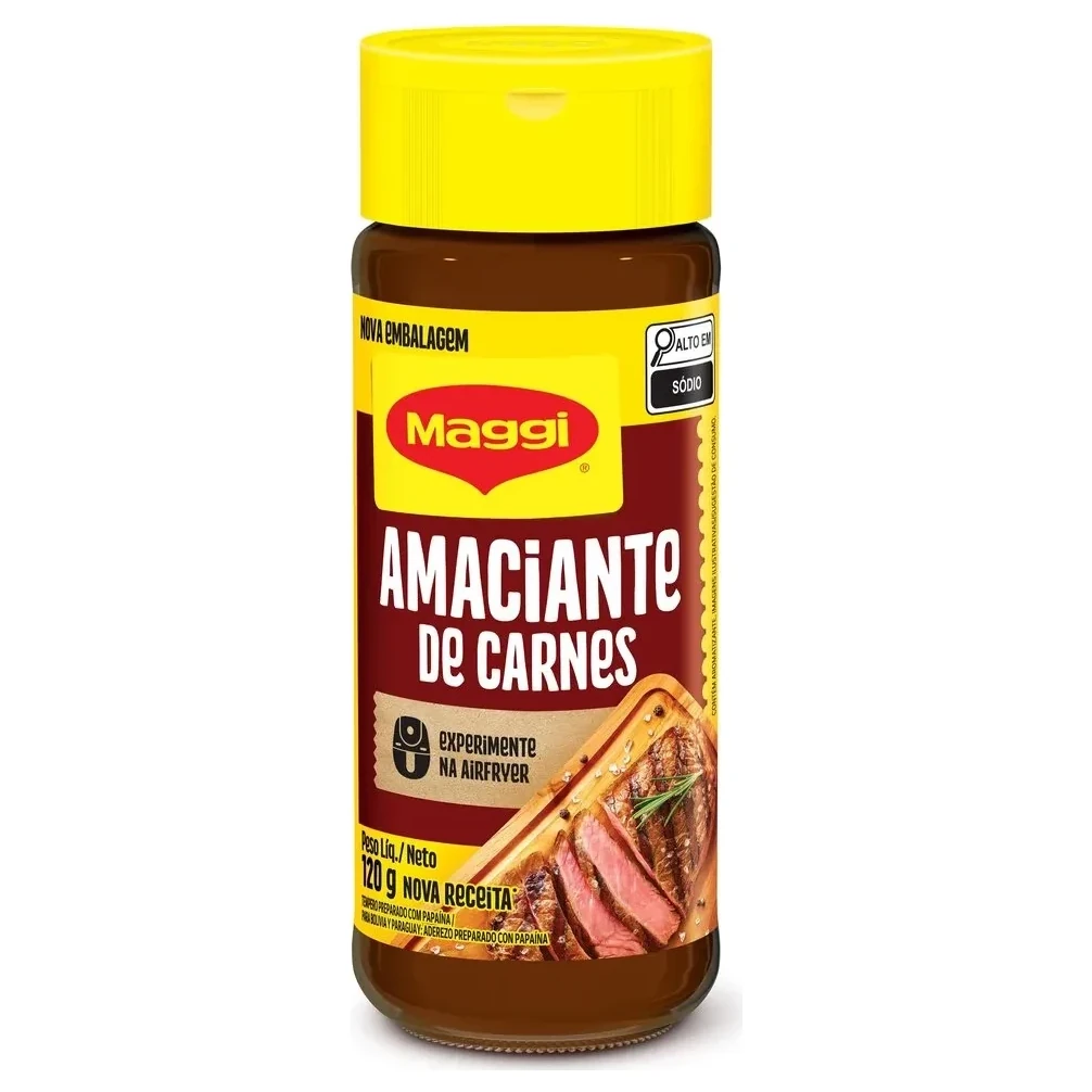 Tempero Amaciante Carne Maggi Vidro 120g