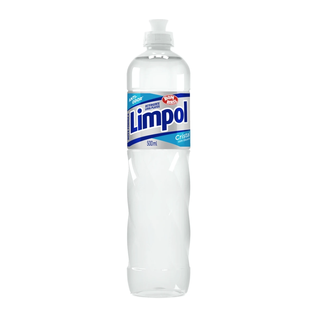 Lava Louca Líquido Cristal Limpol Frasco 500ml
