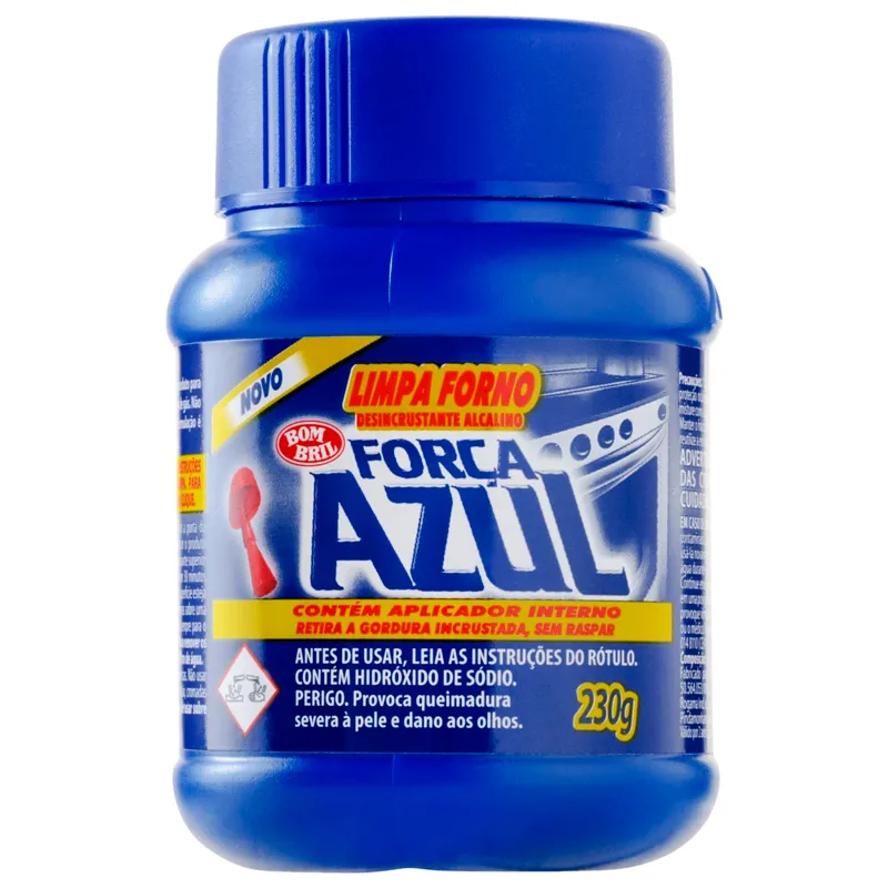 Limpa Forno Forca Azul Frasco 230g