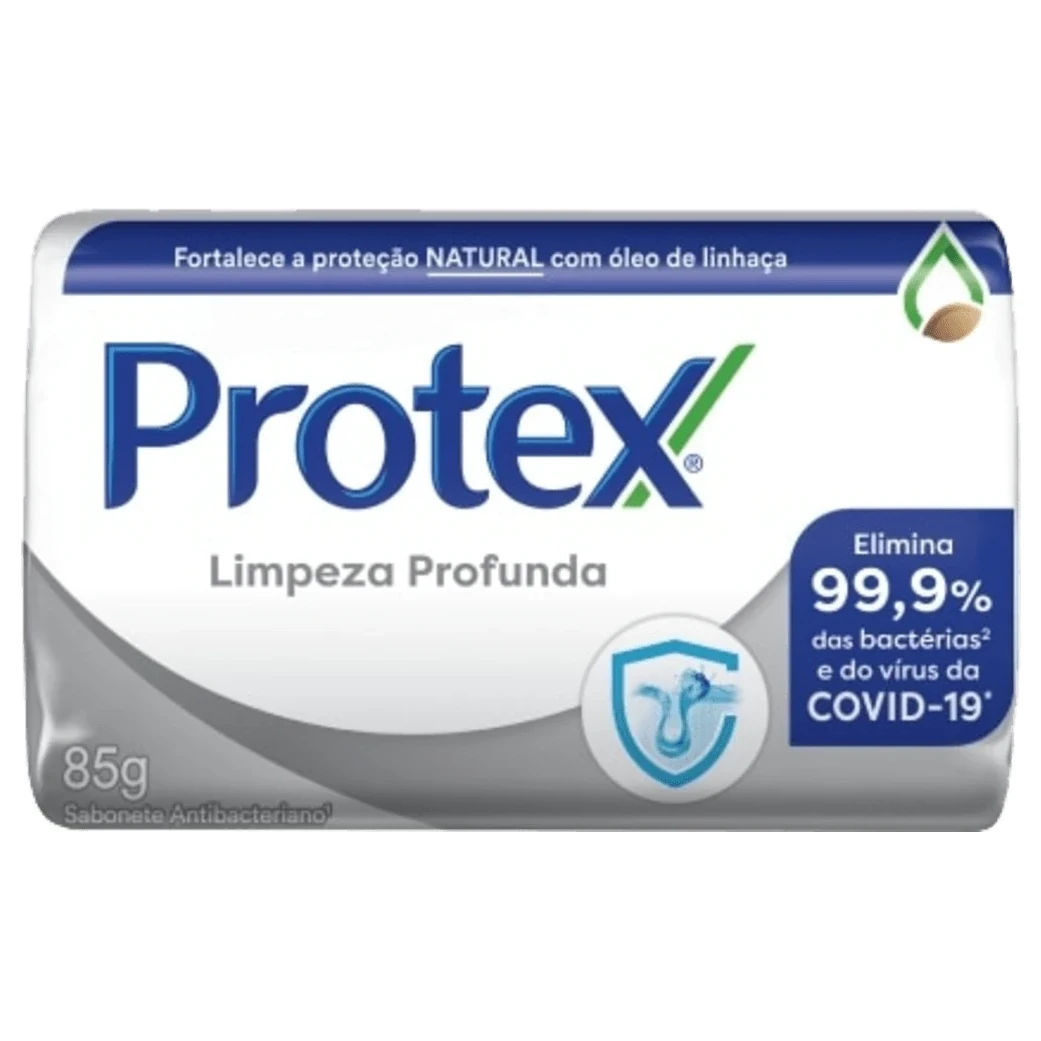 Sabonete Bactericida Limpeza Profunda Protex 85g