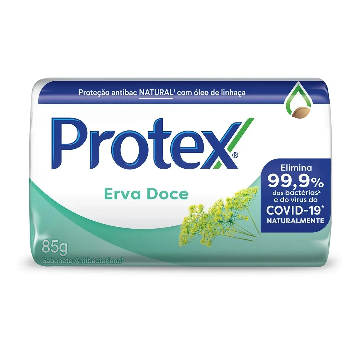 Sabonete Bactericida Erva Doce Protex 85g