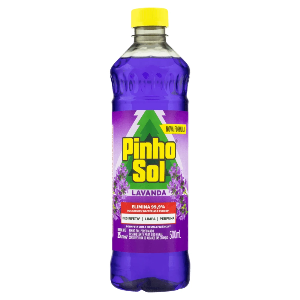 Desinfetante Citrus Lavanda Pinho Sol Frasco 500ml