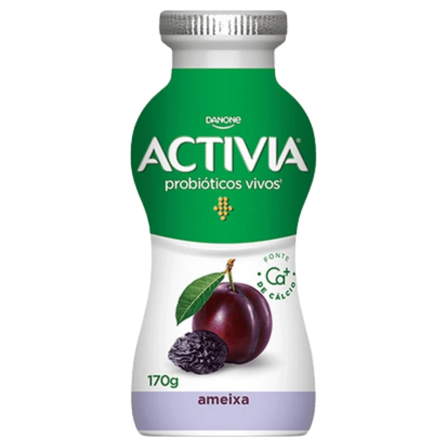 Leite Fermentado Ameixa Activia Garrafa 170g