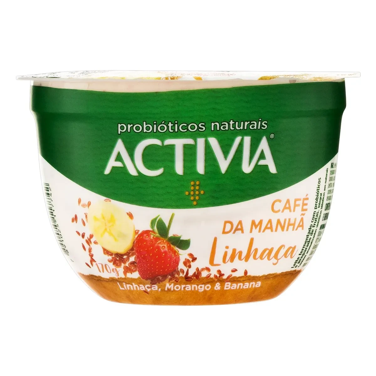 Leite Fermentado Linhaca Activia Pote 170g