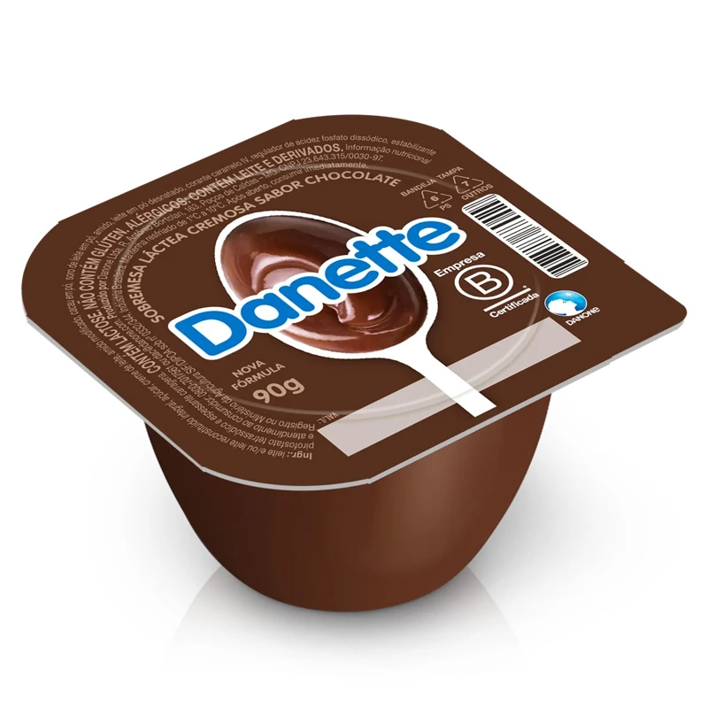 Sobremesa Lactea Chocolate Danette Pack 90g