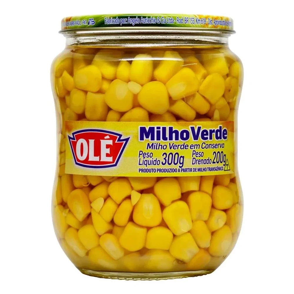 Milho Verde Conserva Ole Vidro 170g