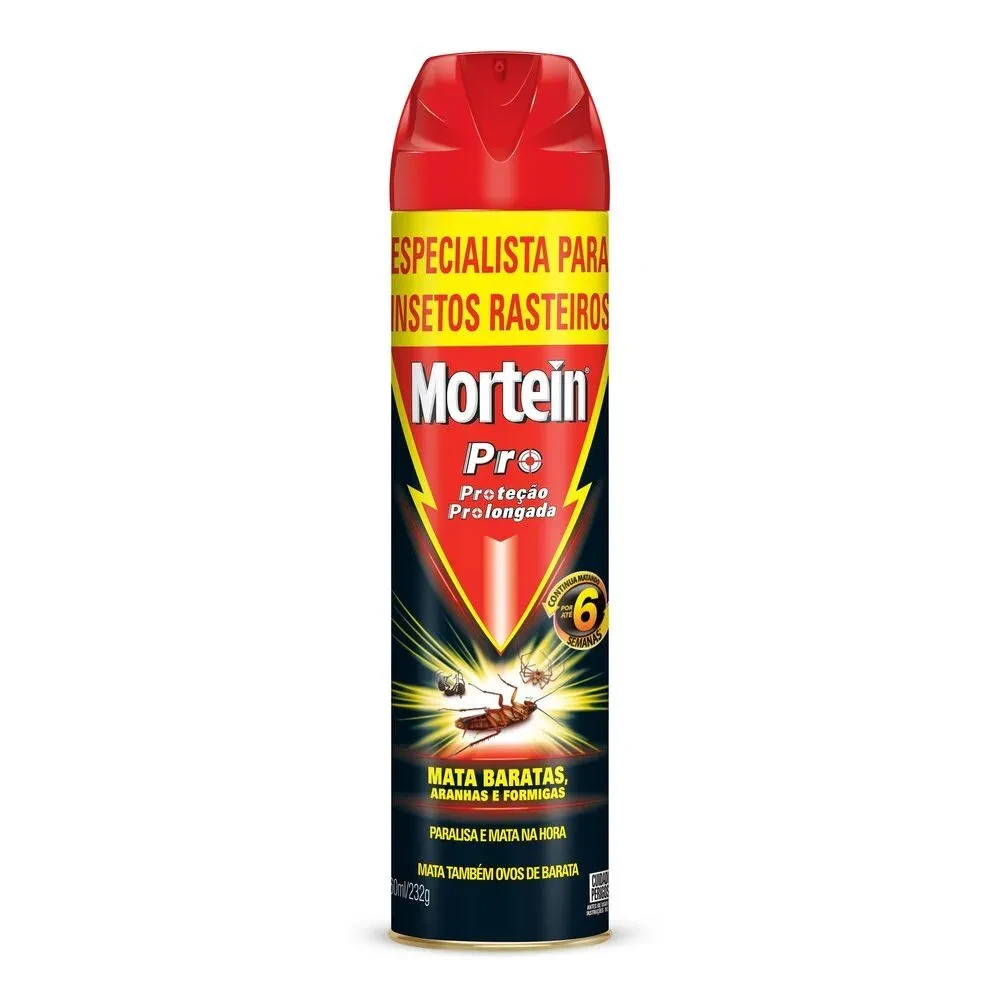 Inseticida Aerossol Mata Barata .economica Mortein Lata 360ml