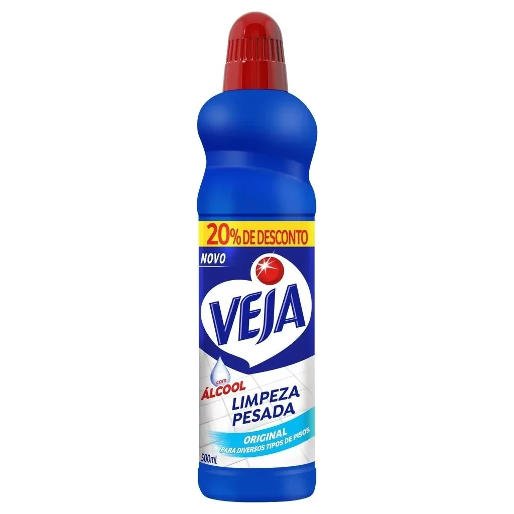 Limpador Limpeza Pesada Original Veja Frasco 500ml