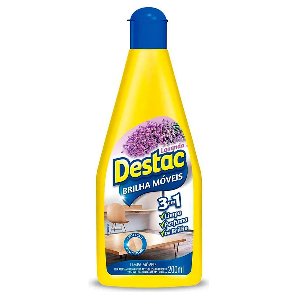 Lustra Movel Lavanda Destac Frasco 200ml