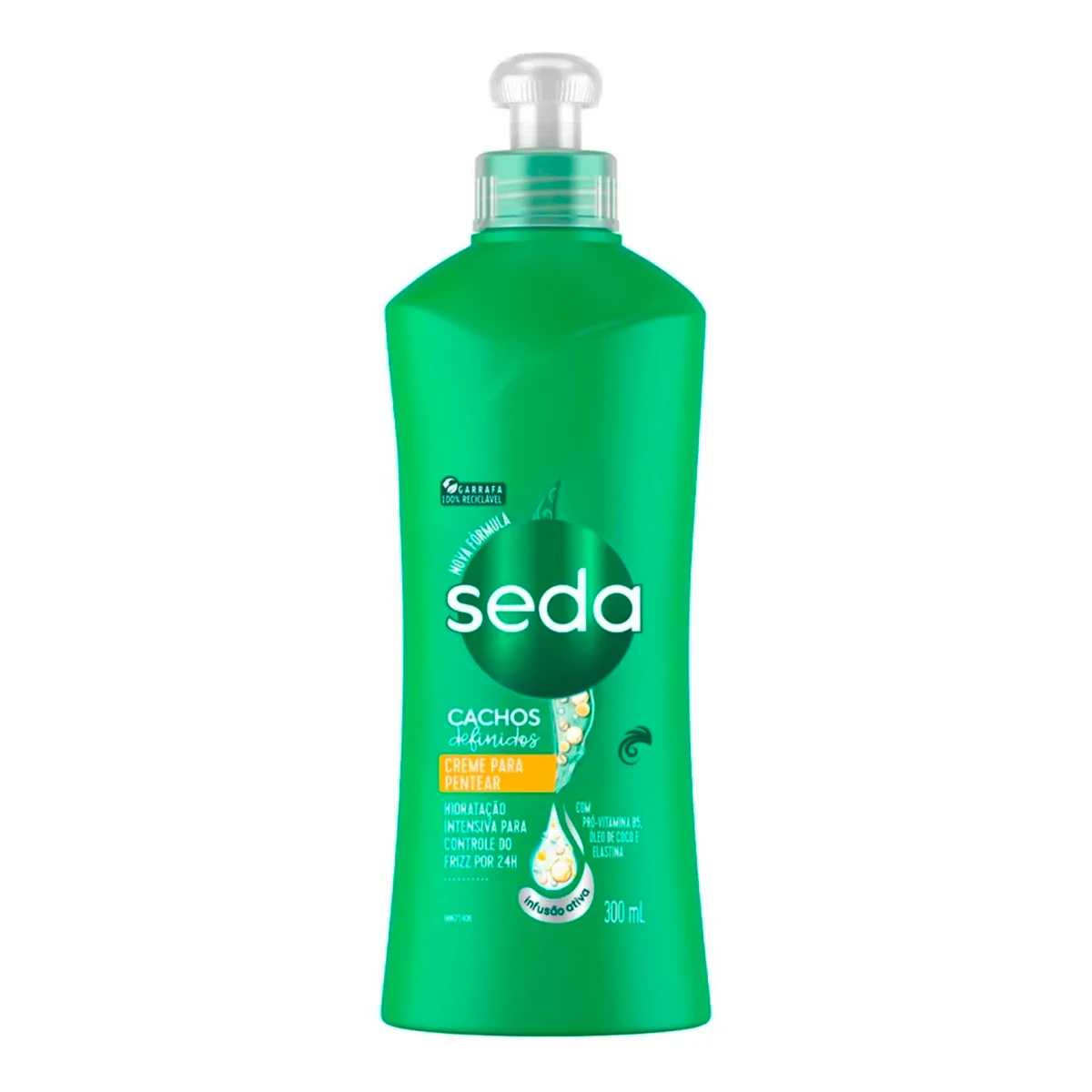 Creme Pentear Cachos Definidos Seda Frasco 300ml