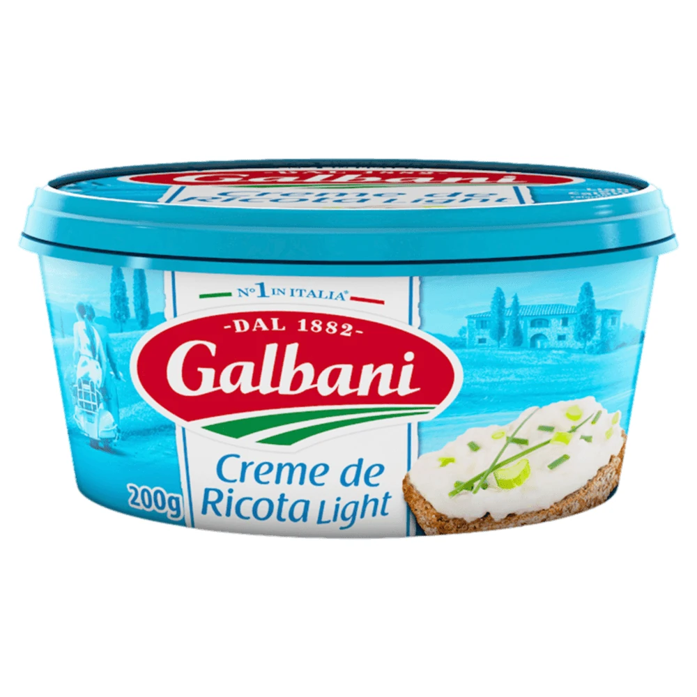Creme Ricota LIGHT Galbani Pote 200g