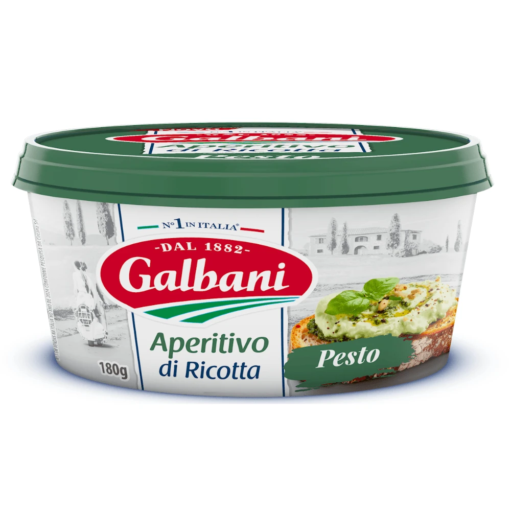 Creme Ricota Aperitivo Pesto Galbani Pote 180g