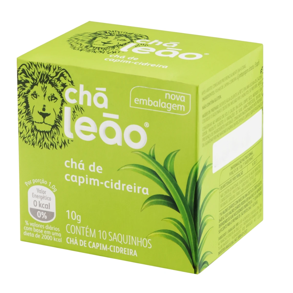 Chá Sache Fuze Capim Cidreira Leao Caixa 10g