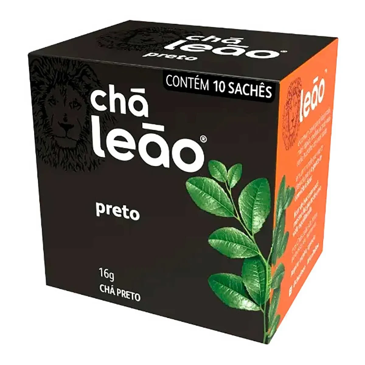 Chá Sache Fuze Preto Leao Caixa 16g