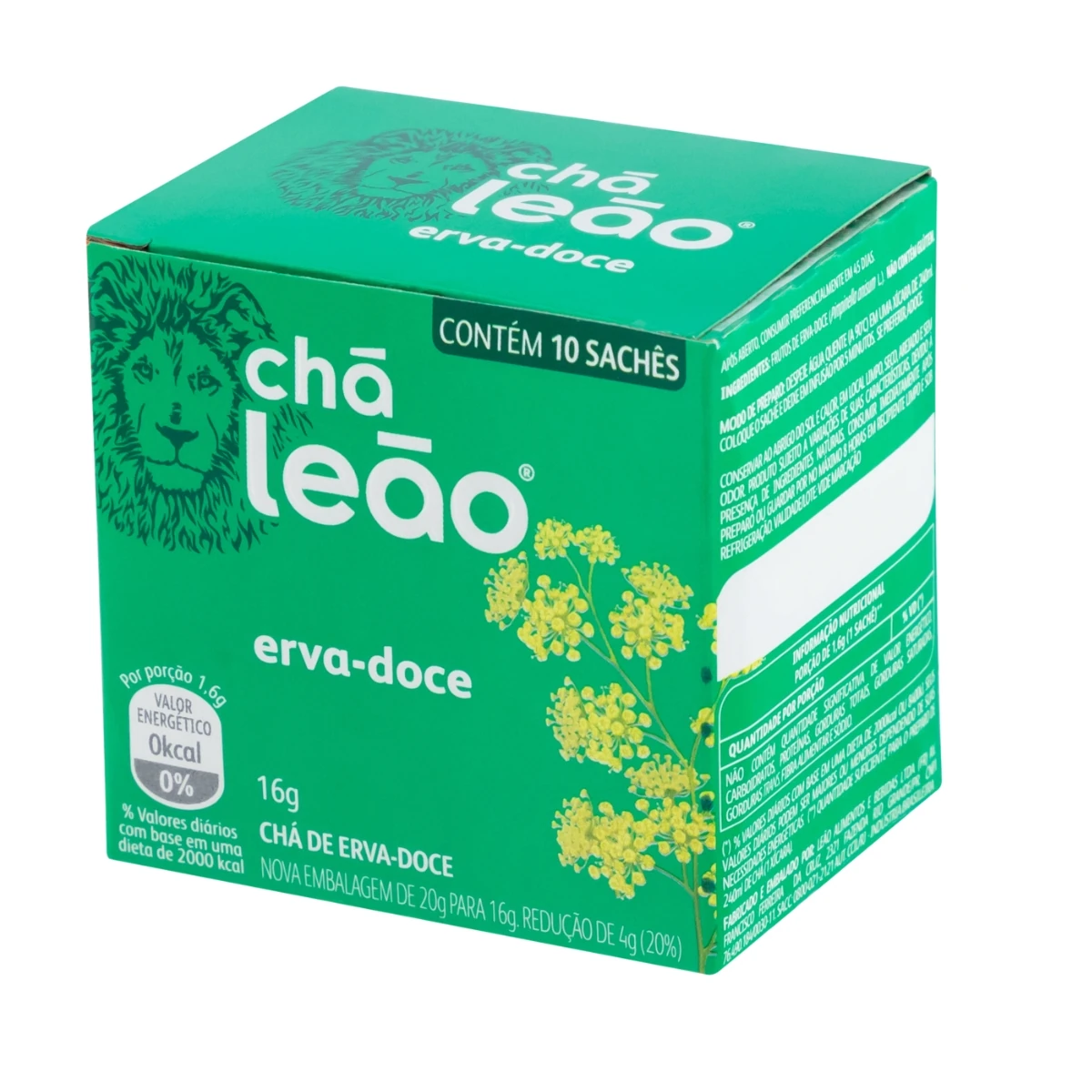 Chá Sache Fuze Erva Doce Leao Caixa 20g