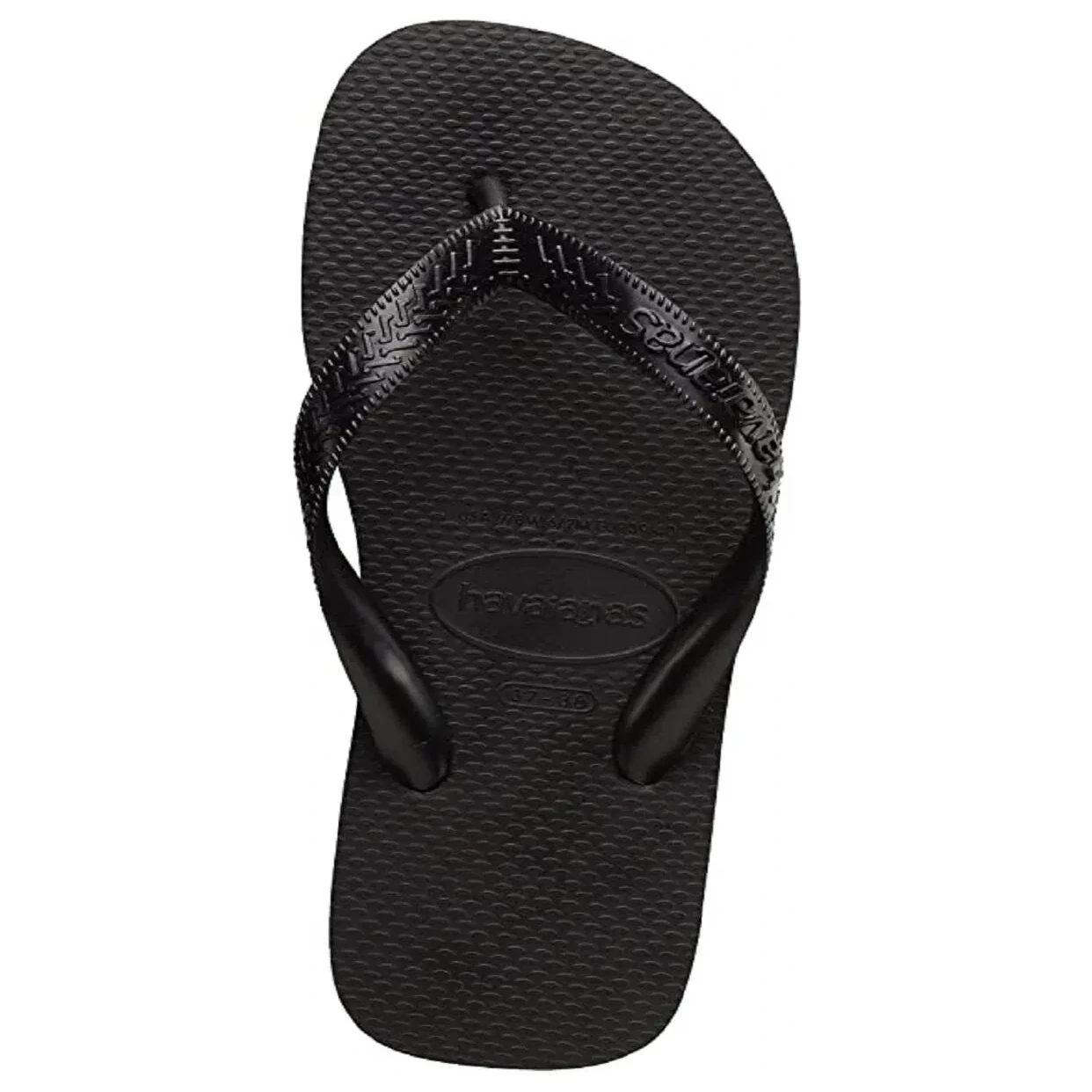 Sandalia Adulto Top Preto 41/42 Havaianas
